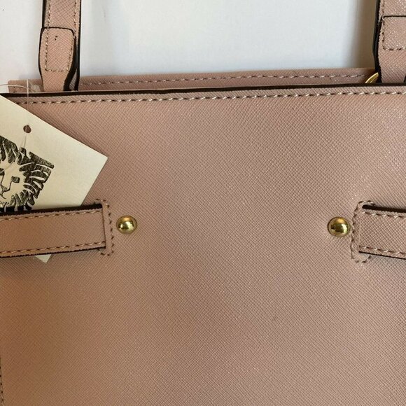 Anne Klein NWT Pink Rose Gold Crossbody Adjustable Shoulder Handbag - Picture 6 of 11